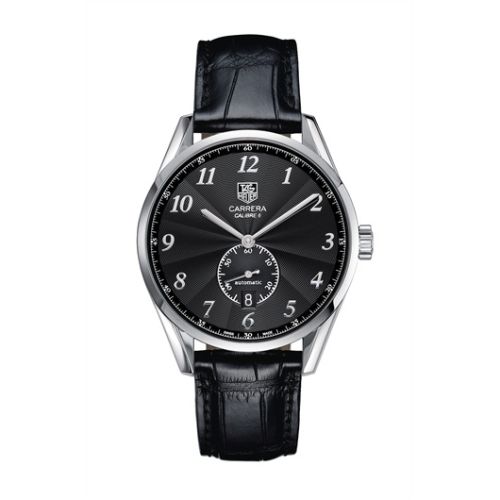 TAG Heuer Carrera Calibre 6 39 Heritage Stainless Steel / Black / Alligator